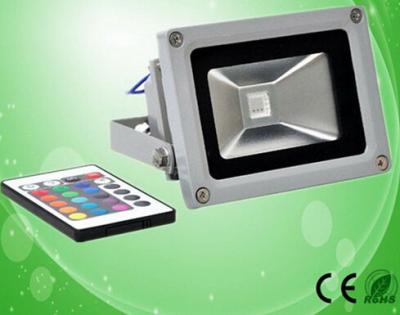 China DC AC 24V RGB LED Flood Light  Epistar Bridgelux Dimmable 10W 900±50lm Building Lighting for sale