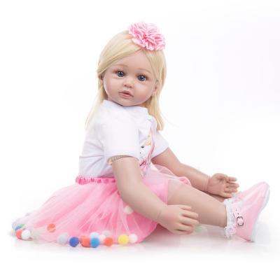 China stuffed & KEIUMI Plush Toy 60cm Reborn Baby Toddler Doll Toys For Girl Lifelike Real Touch Boneca Dolls Kids Friend Newborn Birthday Gift for sale