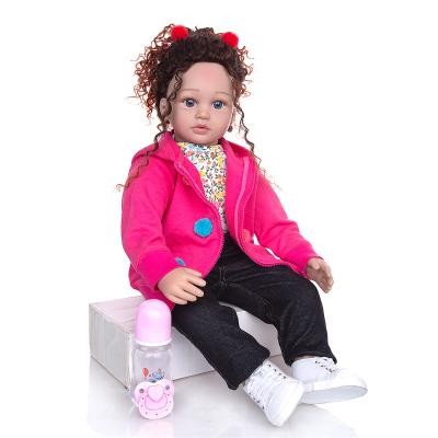 China stuffed & Reborn Plush Toy KEIUMI New Arrival Dolls 60cm Cloth Body Stuffed Girl Babies Doll Toy Wear Fashion Suit Clothes Toddler New Year Gifts for sale