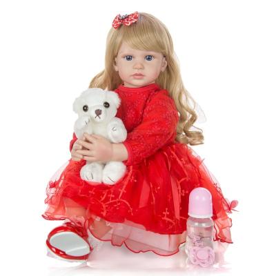 China stuffed & KEIUMI Plush Toy 24 Inch Reborn Baby Dolls Elegant Reborn Friend Soft 60 Cm Body Cloth Vinyl Children Princess Doll Lifelike Boneca for sale