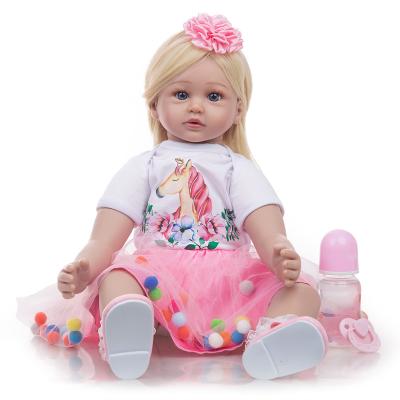 China stuffed & KEIUMI Plush Toy 60cm Reborn Baby Toddler Doll Toys For Girl Lifelike Real Touch Boneca Dolls Kids Friend Newborn Birthday Gift for sale