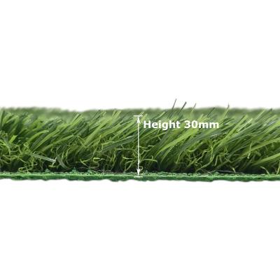 China Practical PE+PP mall artificial grass panels landscape applied to court for sale