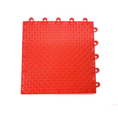 China Reliable Material Colors Customizable Polypropylene Basketball Court Tile for sale