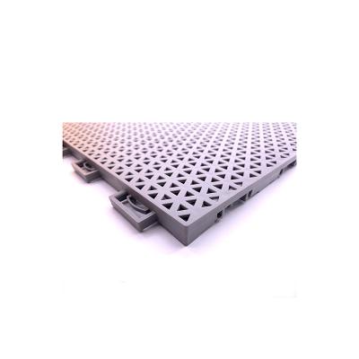 China Factory Wholesale Cheap Plastic Drainage Interlocking Waterproof Decking Tile for sale