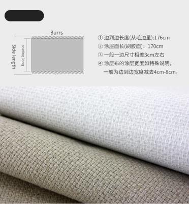 China High Quality Canvas Fabric Roll Artist Mix Painting Canvas for sale