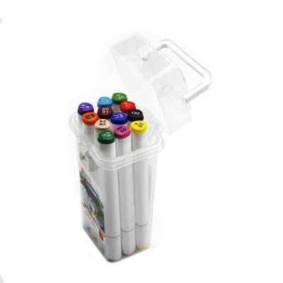 China Paint Mokeelo 892 triangle 12colour rod double-end mark pen doodle hand-painted desgin mark drawing pen for sale