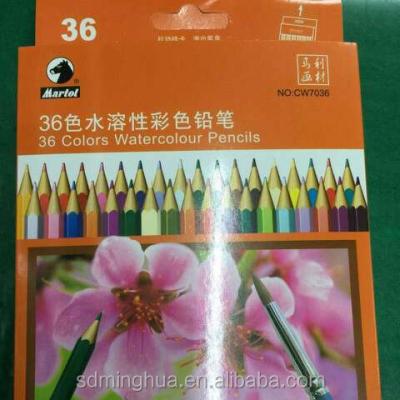 China Watercolor Pencil 36 Count Set Marie's Art Drawing Colored Pencil Set CW7036 for sale