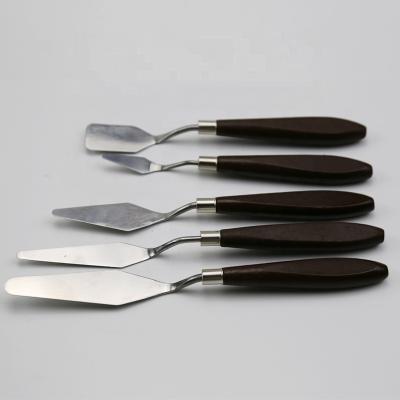 China Oil Painting Steel Scraper 5 Pieces Oil Painting Knife Set Oil for sale