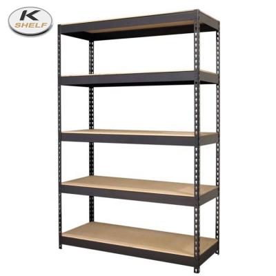 China High Quality Adjustable Steel Corrosion Protection 5 Tire Boltless Garage Shelving for sale