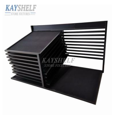 China Quality Durable Durable Floor Stone Tile Display Stand Ceramic Floor Tiles Display Racks for sale