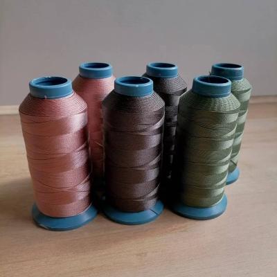 China High Strength JINXIN N66 Chemical Resistance Bonded 630D/3 100% 500YDS Hilos Nylon Sewing Thread for sale