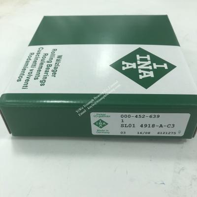 China INA Full-Complement  Cylindrical Roller Bearing  SL014918-A-C3 for sale