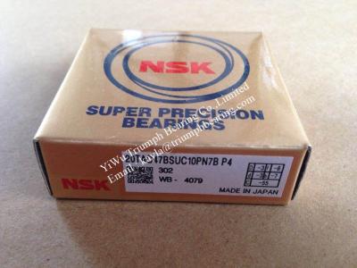 China NSK  High Precision Angular Contact Ball Bearing  20TAC47B SUC10PN7B P4 , 25TAC62BSUC10PN7B P4   , 30TAC62BSUC10PN7B P4 for sale