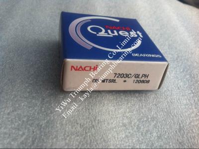 China NACHI Angular Contact Ball  Bearings  7203C/GLPH for sale