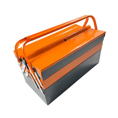 China Heavy Duty Multifunctional Metal Tool Storage Box Hot Product Tool Box Hardware Tools Storage Box With Removable for sale