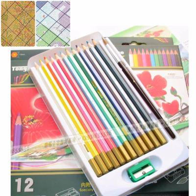 China DIY Dot Plastic Water Soluben Pencil Pen For Squre Round Embroidery Painting for sale