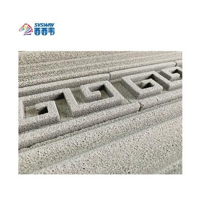 China Lightweight / high standard of simulation / waterproof arbitrary modeling slab gypsum molding window landscaping artificial stone cornice for sale