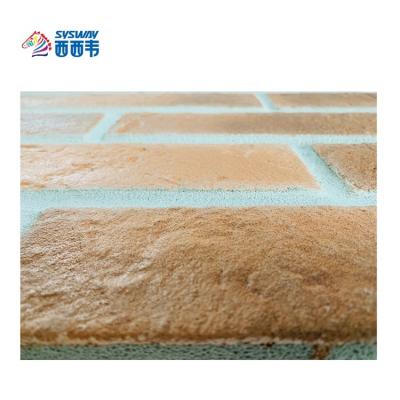 China Lightweight / High Standard Simulation Cultural Brick Wall Artificial Brick Panels Faux Brick Tiles for sale