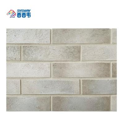 China Lightweight / High Standard Wholesale Cheap Faux Fire Brick Wall Stone Simulation Decorative Stone Wall Panels for sale