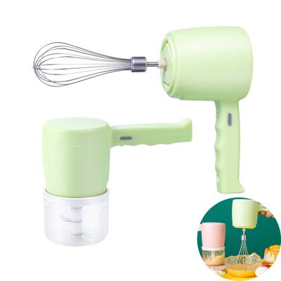 China Factory Stocked Wholesale Mini Hand Electric Egg Beater Food Mixers Portable Mixer Factory Kitchen Accessories for Cooking for sale