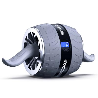 China New Arrival 1.7M Rebound Gym Abdominal ab Wheel Fitness Device Automatic Rolling Bound Wheel For Core Workouts for sale