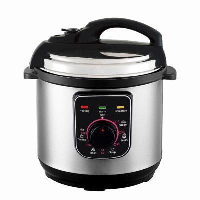 China Professional Hotel Supplier 5L Electric Multi Cooker Electric Pot Pressure Cooker Multi Function for sale