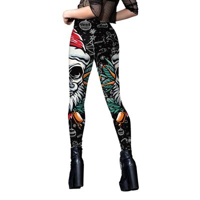 China QUICK DRY 2023 Hot Sale Spot Supplies Women's Christmas Halloween Leggings pants Women Casual Yoga Trousers With Wholesale Price for sale