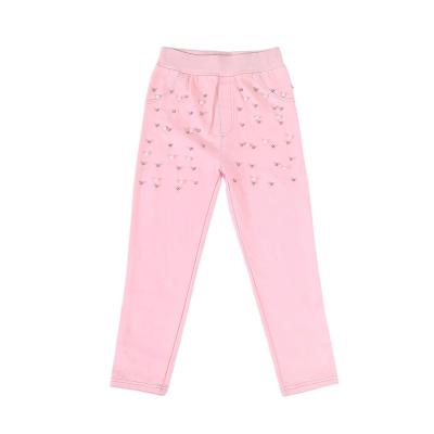 China Breathable Factory Wholesale Children's fashion cute strip Leggings cotton Sport Pants trousers track pants for baby girls for sale