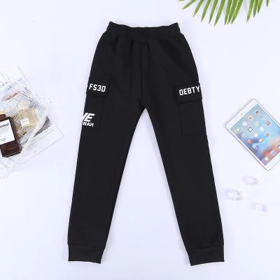 China Breathable Russia hot sale Children jogger Pants baby cargo pants trousers cotton casual tracksuits kids pockets workout trousers for sale