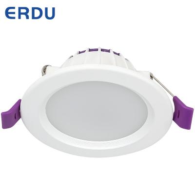 China CRI 80 Modern China Factory Indoor Lighting IP 44 Outdoor Mounted Downlight 170-265V Recessed Led Downlights for sale