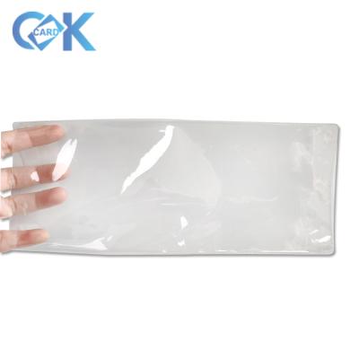 China Simple Best Price Custom Transparent Rectangle Card Sleeves Rack Case for sale