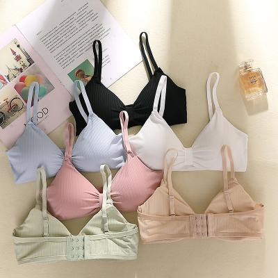 China Fashion Breathable Slim Adjustable Women's Chest Wrapped Condole Belt Underwear Bra With Three Row Buckle Vest for sale