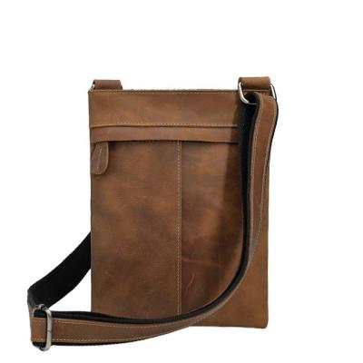 China Carry Leather Crossbody Bag IP.AD Backpack To Bag Vintage Satchel Men's Body Bag Shoulder Messenger Bag for sale