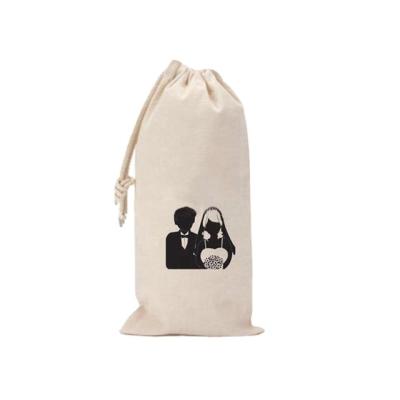 China 100% high quality eco-friendly cheap organic cotton bags cotton drawstring bags canvas promotional drawstring bags for sale