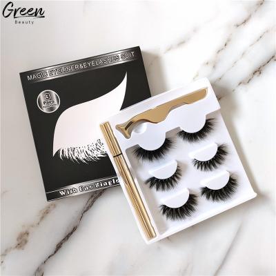 China Waterproof Logo Stainless Steel Eyelash Tweezers Customized Applicator With Latex Glue Free Waterproof Sticky Eyeliner Liquid Eye Liner for sale