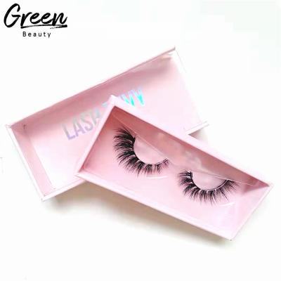 China Wholesales 3d Hair Natural Silk Highlights Private Label Long Magnetic Eyelashes Wholesale 3D Mink Eyelashes for sale