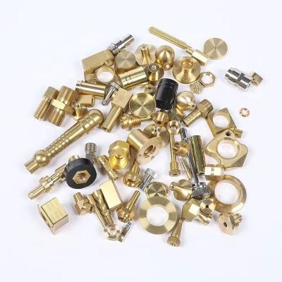 China Lathe Aluminum Brass Custom Metal Service CNC Spare Parts CNC Milling Turning Parts for sale