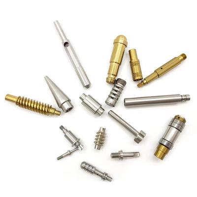 China Precision OEM Aluminum CNC Services For Inspection Machine Spare Parts Brass CNC Machining With Soft Nickel Plating for sale