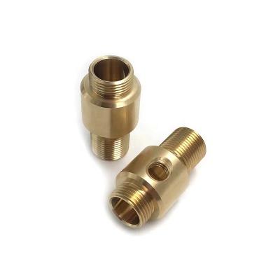 China High Precision CNC Lathe Metal Mild Steel Aluminum Machining Spindle With Gold Vacuum Plating Precision CNC Turning Service for sale