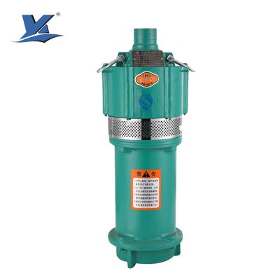 China Agricultural Submersible Pump 1.5Kw QD Large Flow Submersible Irrigation High Lift Multistage Pump for sale