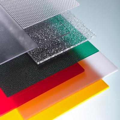 China Contemporary Super Strong PC 20mm Plastic Universal Solid Polycarbonate Sheet Is Used Instead Of Riot Glass for sale