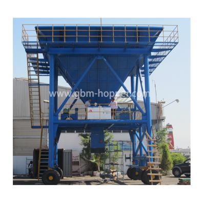 China Couples fixed and mobile type hopper on port for bulk cargo unloading for sale