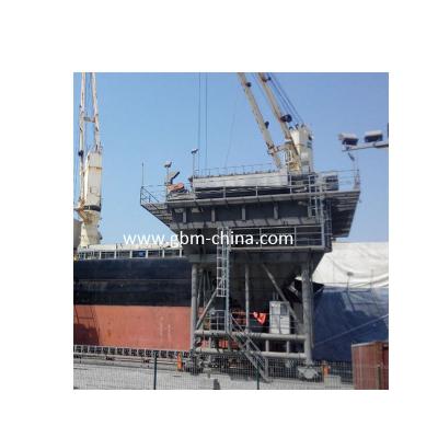 China Construction Material Stores Rail Type Movable Port Hopper On Port For Bulk Cargo Handling for sale