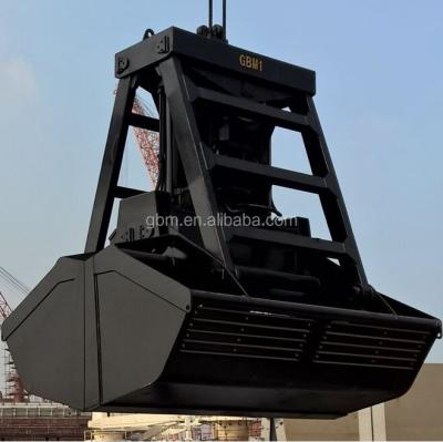 China energy & Hot Sale 25t 6-12CBM GBM Grab Variable Volume Mining Boat Vessel Remote Control Grab For Bulk Cargo for sale