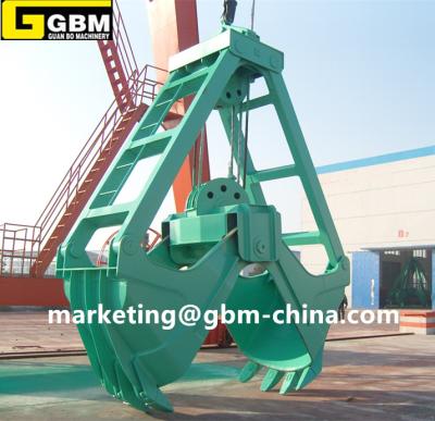 China Other Mechanical Cable Clamshell Dredging 15M3 Double Grab for sale