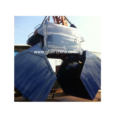 China New Model Diesel Engine Clamshell Port Grab Bucket For Bulk Cargo Handling for sale