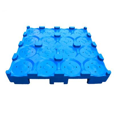 China Large Load Capacity Single Sided Stackable Eco - Friendly Plastic Pallet For Gallon Water Bottles for sale