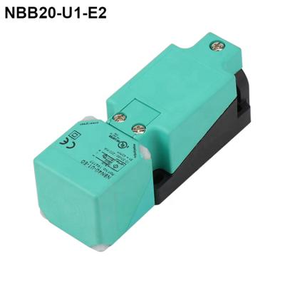 China Position Sensor Detect Metal Object Switching Transducer Inductance Sensor NBB20-U1-E2 Proximity Switch PNP NO Inductive Proximity Sensor for sale