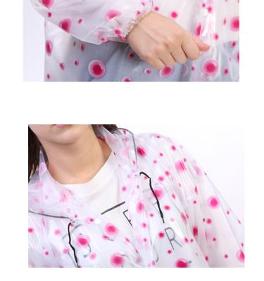 China Printing High Quality Easy Wholesale Fashionable Raincoat Bachelorette Rainwear Portable Fold Poncho for sale