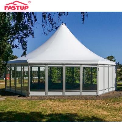 China Wedding Aluminum Chinese Pvc Pagoda Tent 5x5m 4x4m Outdoor for sale